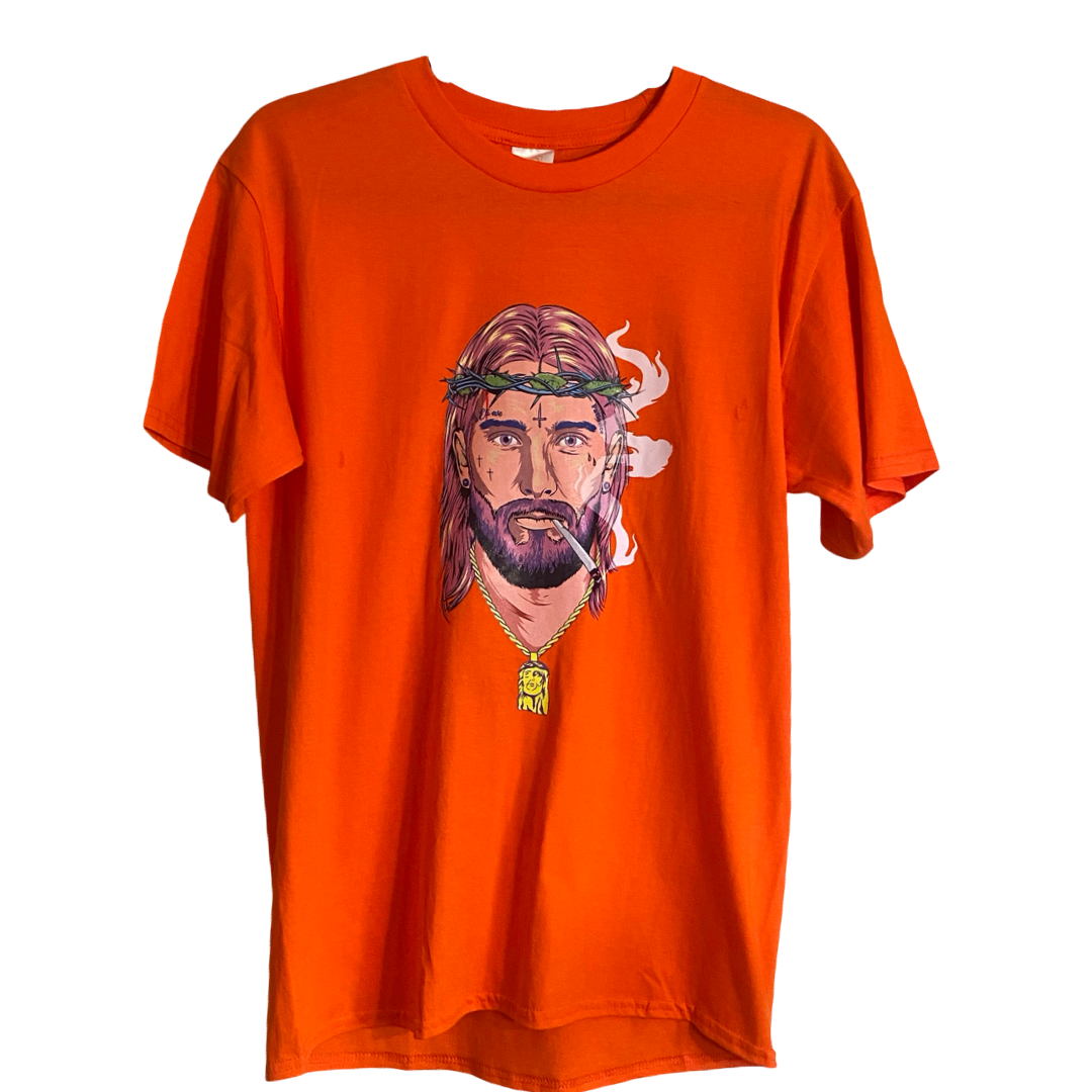 Essential Logo Tee - Orange