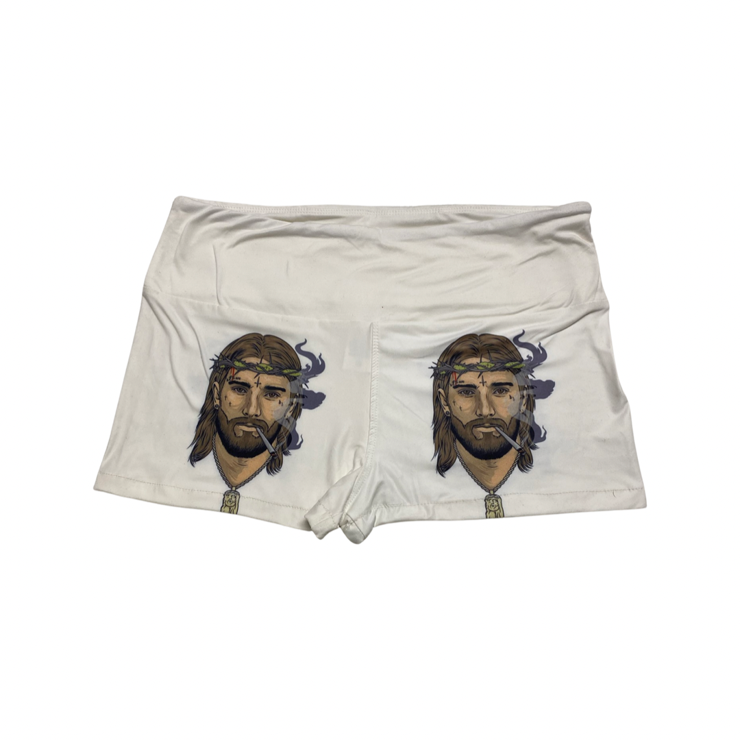 Compression Shorts - OG White