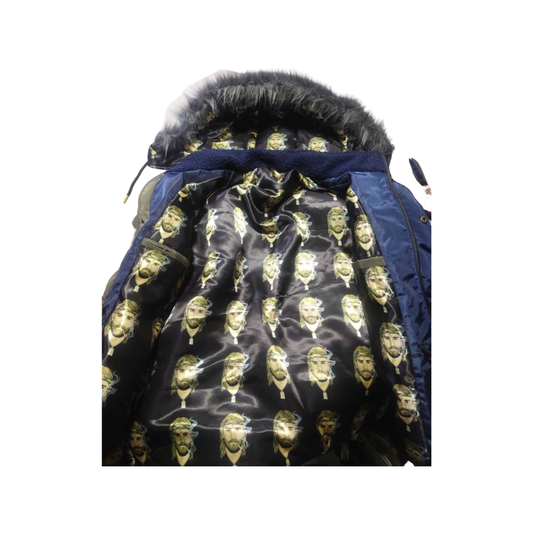 Jesus Smokes Winter Coat