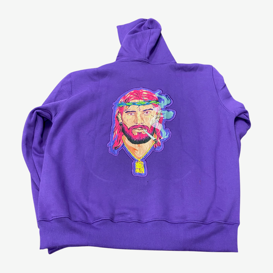 Purple Premium Hoodie