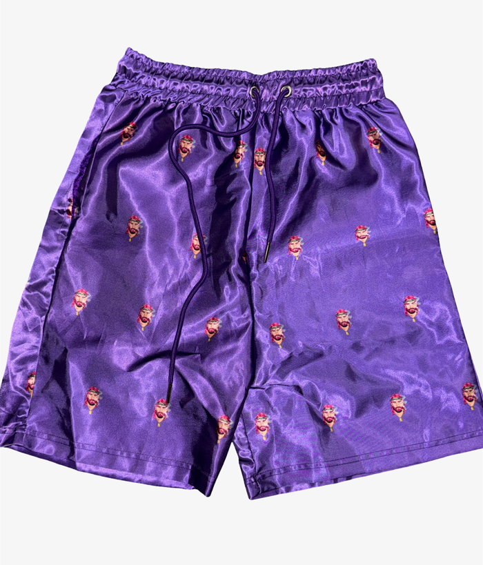 All-Over Shorts - Purple