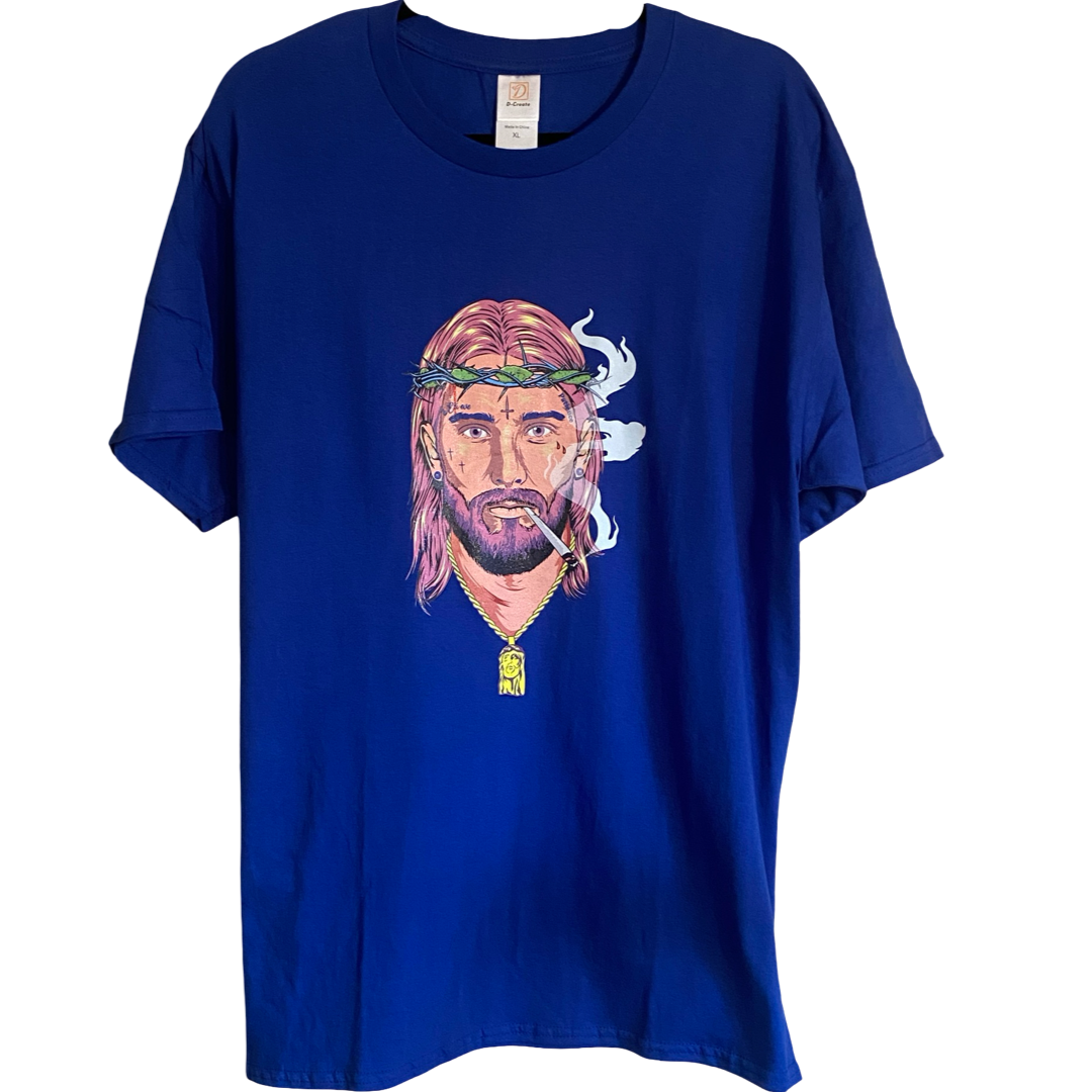 Essential Logo Tee - Blue