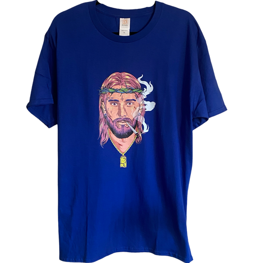 Essential Logo Tee - Blue