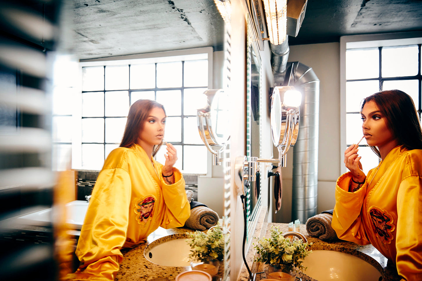 Luxury Robe - Yellow