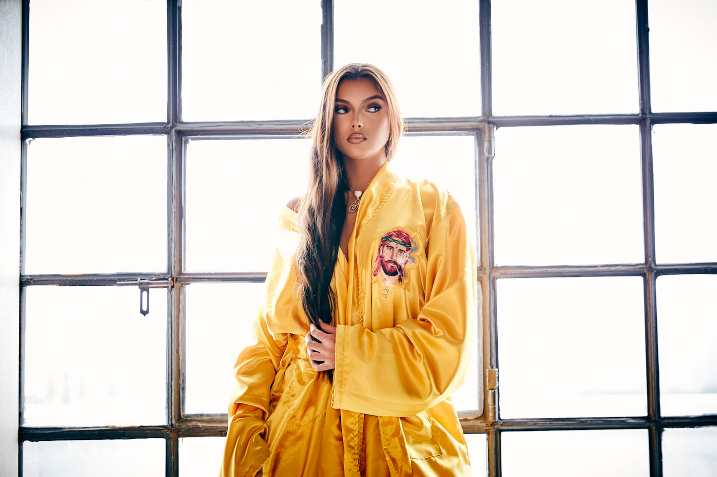 Luxury Robe - Yellow