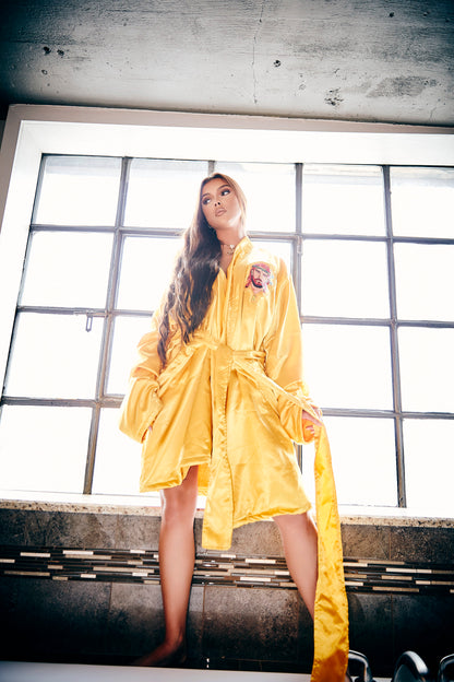 Luxury Robe - Yellow