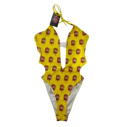 One-Piece Swimsuit - Yellow