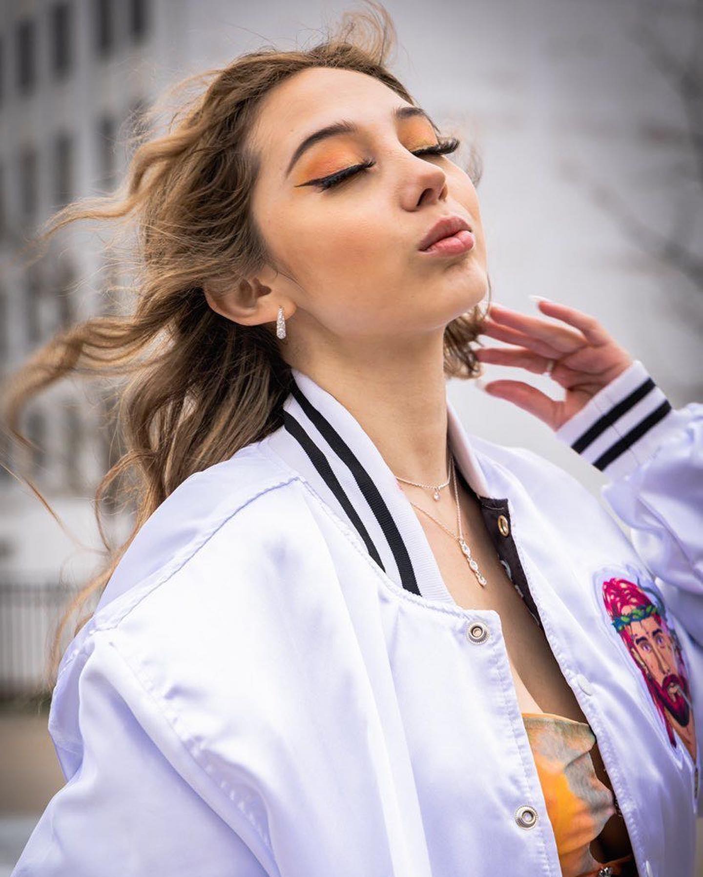 Bomber Jacket - White