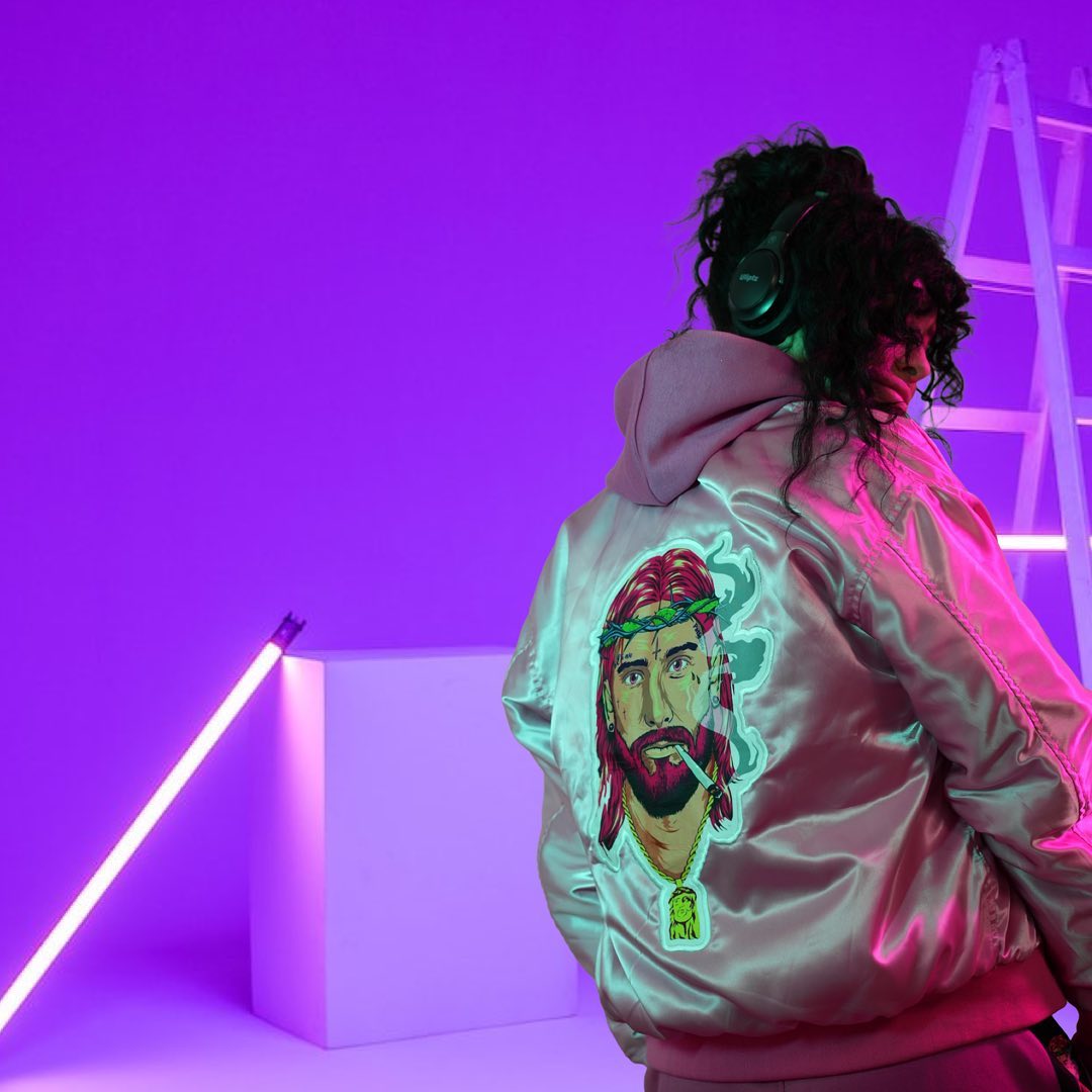 Bomber Jacket - Pink