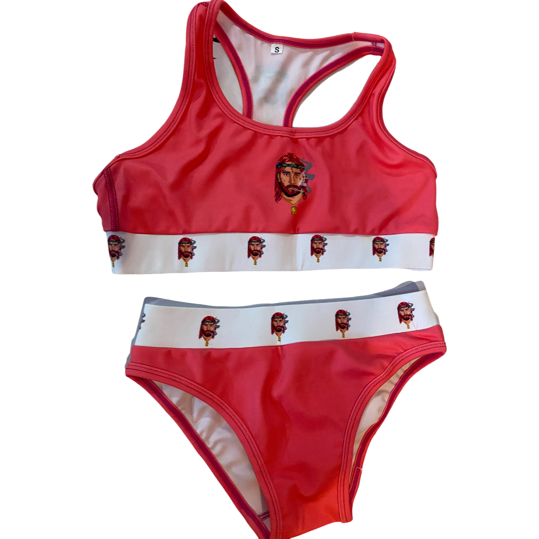 Smokin Sports Bra Set - Pink