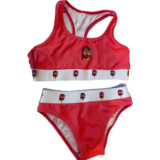 Smokin Sports Bra Set - Pink