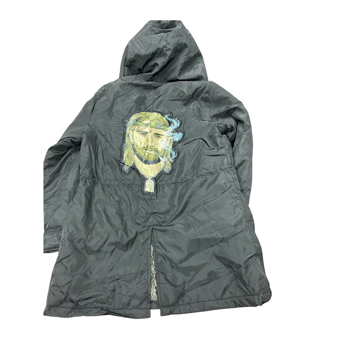 1 of 1 - Vinyl Fur Jacket