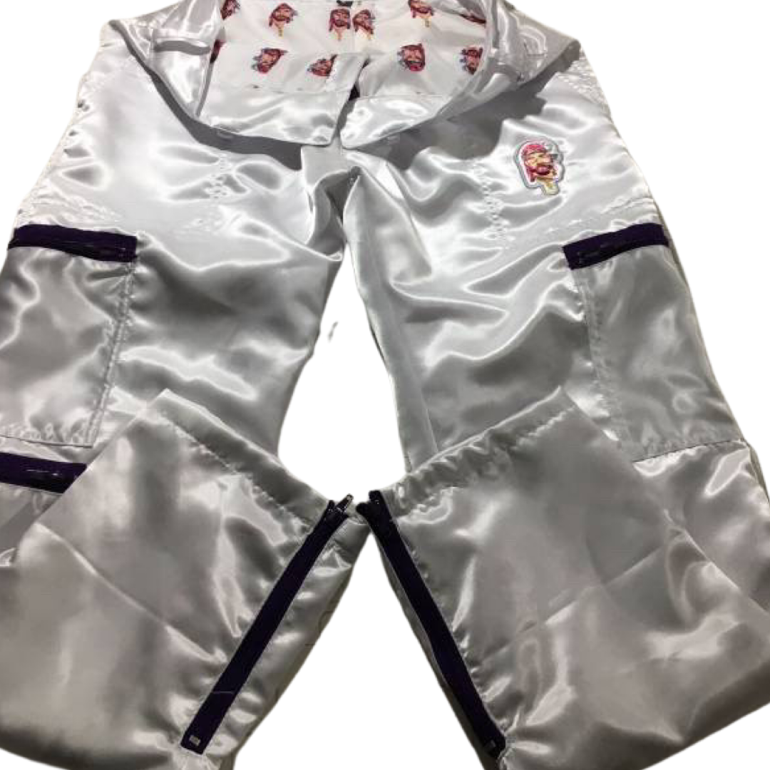 Parachute Pants - White