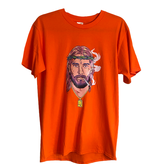 Essential Logo Tee - Orange