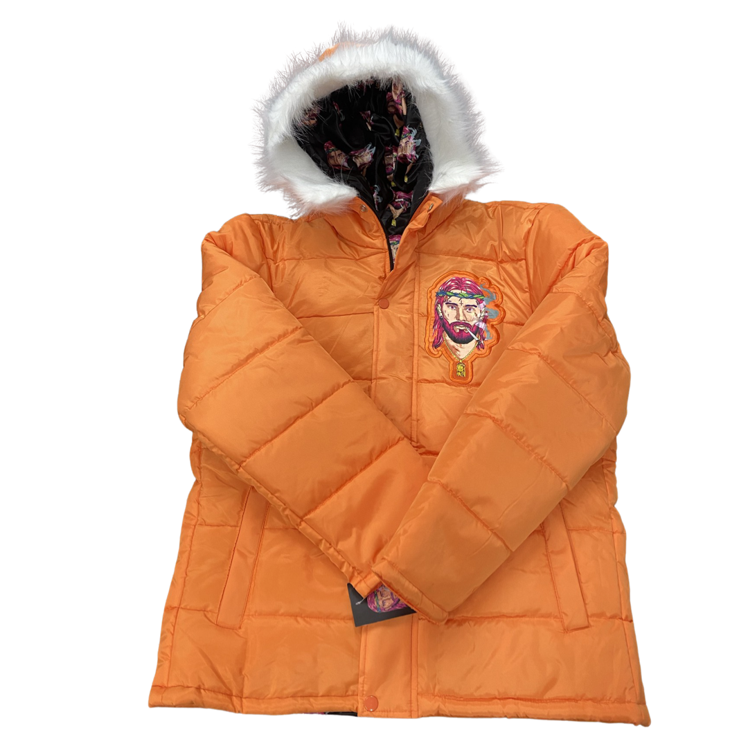 Bubble Coat - Orange