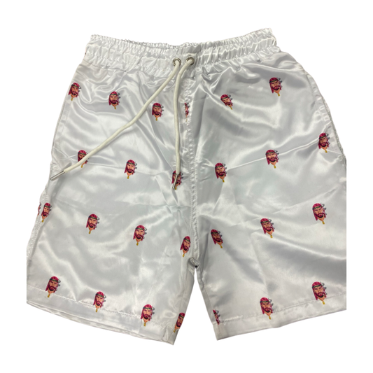 All-Over Shorts - White