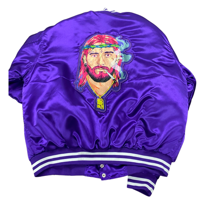 Bomber Jacket - Purple