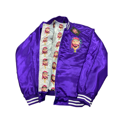 Bomber Jacket - Purple