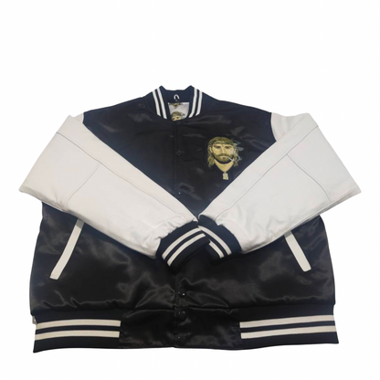 Signature Varsity Jacket - Black & White