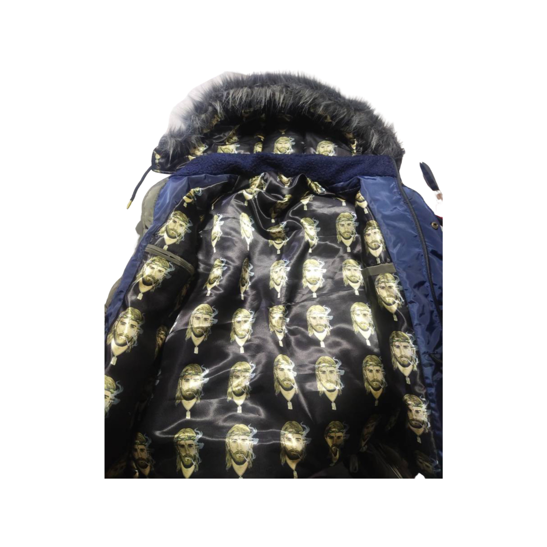 Jesus Smokes Winter Coat