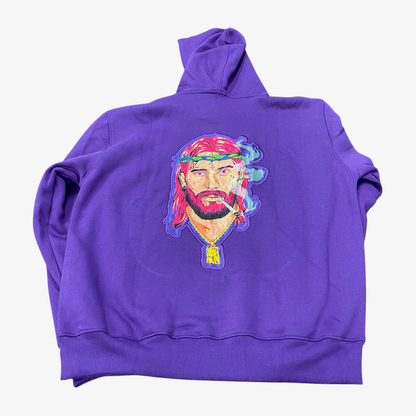 Purple Premium Hoodie