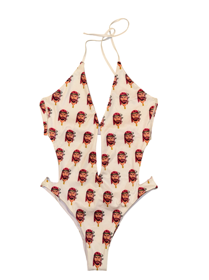 One-Piece Swimsuit - White