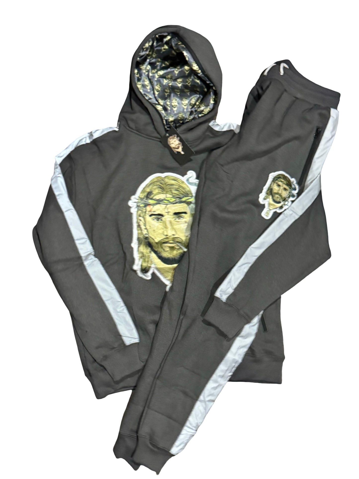 Reflective Jogger - Gray