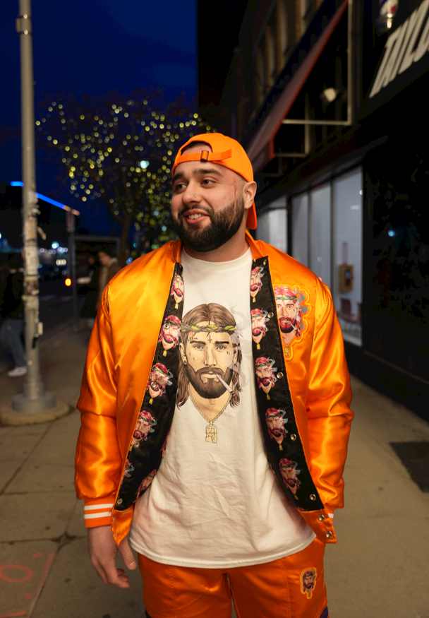 Bomber Jacket - Orange