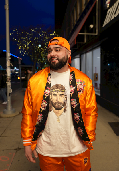 Bomber Jacket - Orange