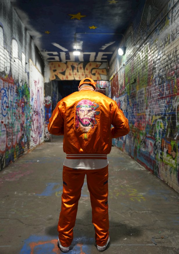 Bomber Jacket - Orange