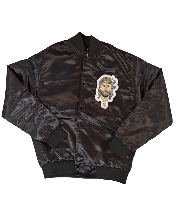 Bomber Jacket - Black on Black
