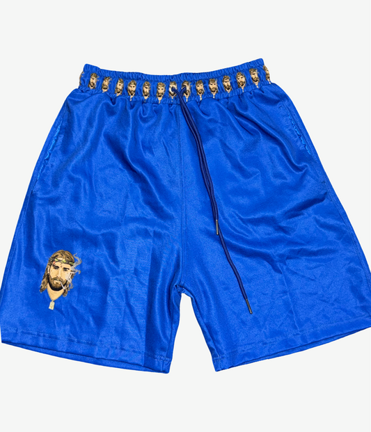 Signature Band Shorts - Blue