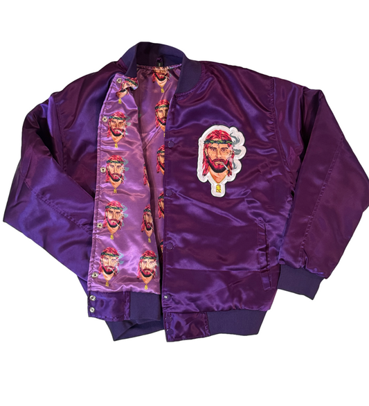 Bomber Jacket - Deep Purple