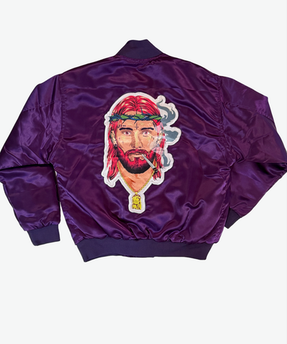 Bomber Jacket - Deep Purple