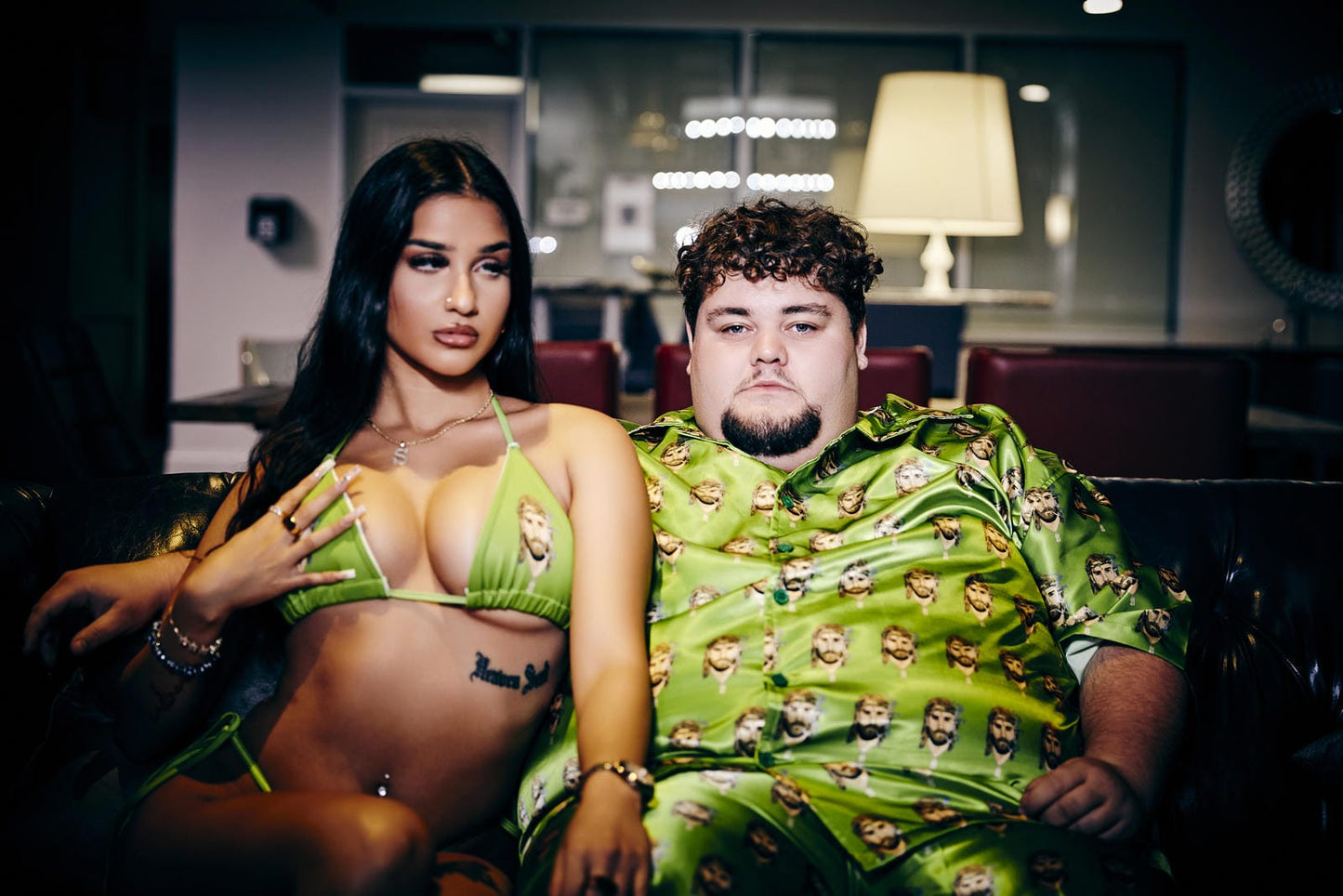 Bold Logo Bikini - Cherry Red