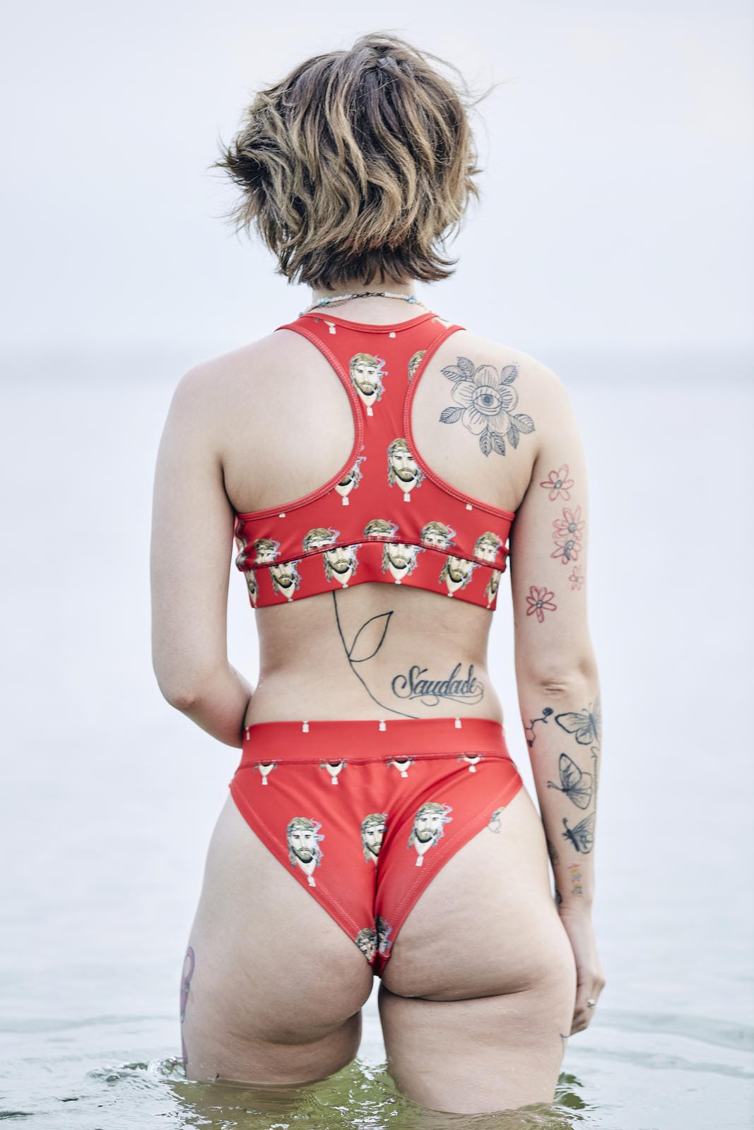 Smokin Sports Bra Set - Blue