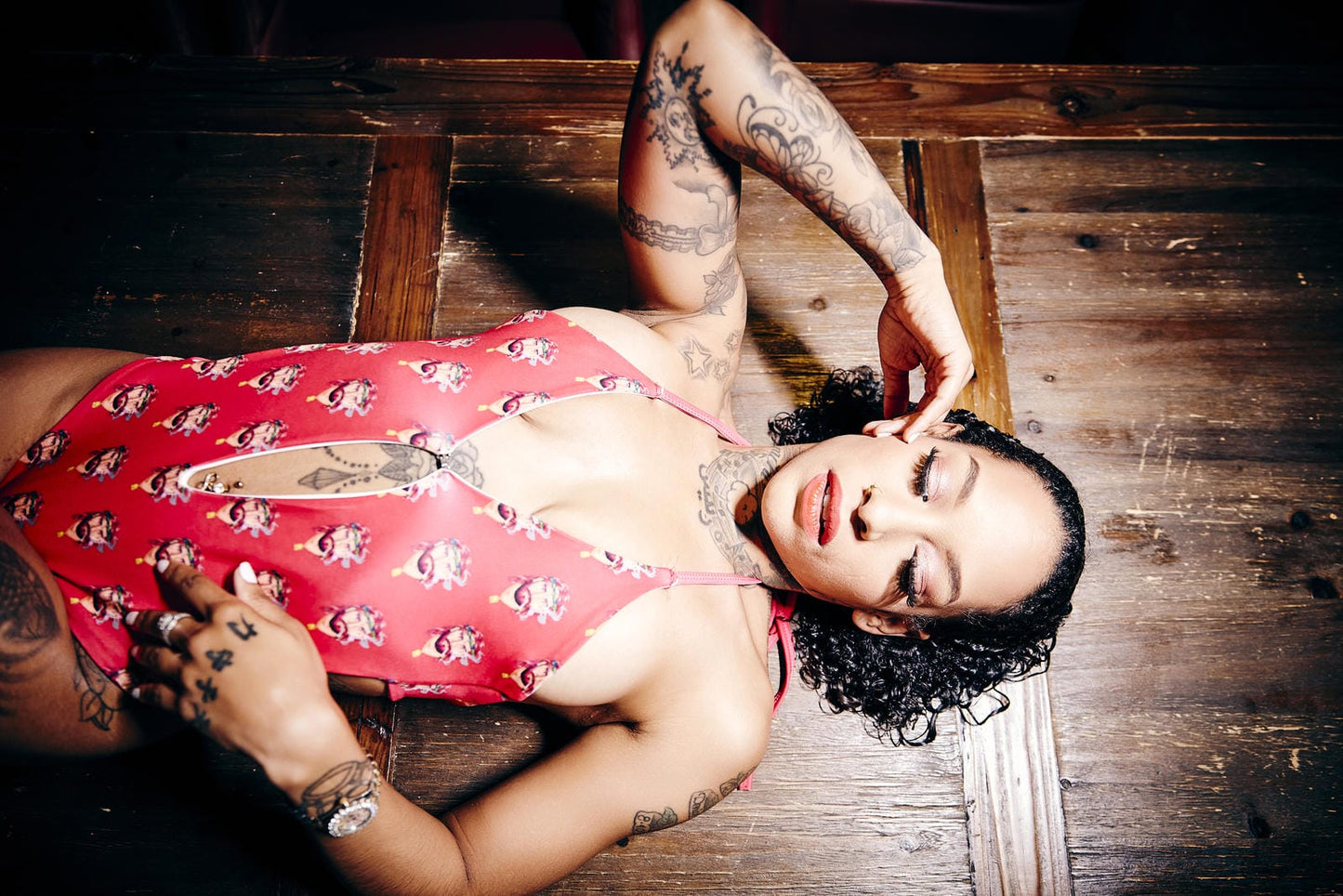 One-Piece Swimsuit - Yellow